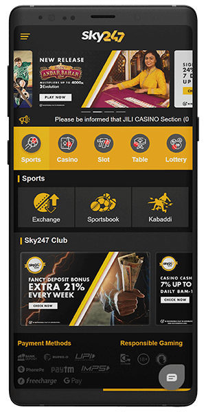 Sky247 Main Information